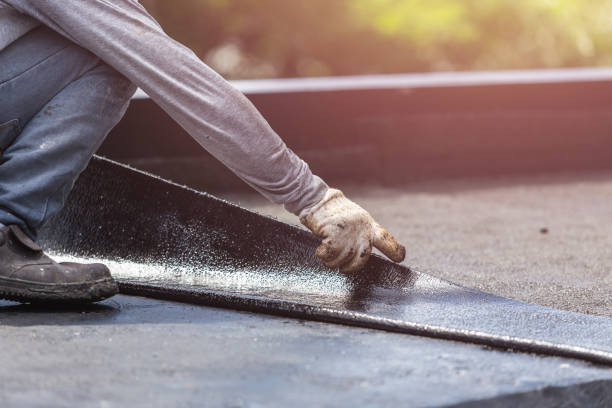 Professional Emergency Waterproofing technician working in Dupont, IN